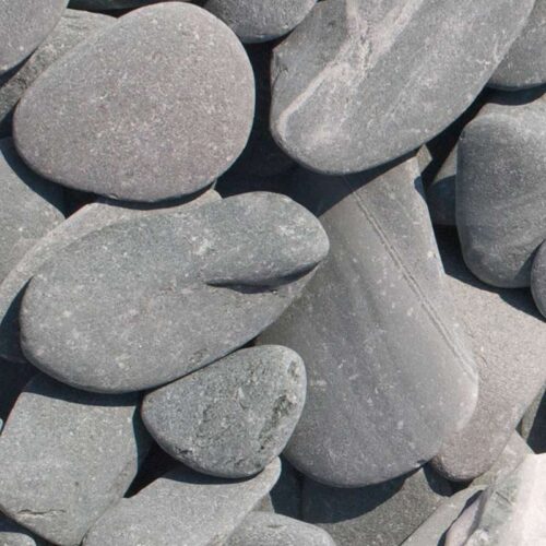 Flat pebbles groen 30/60mm