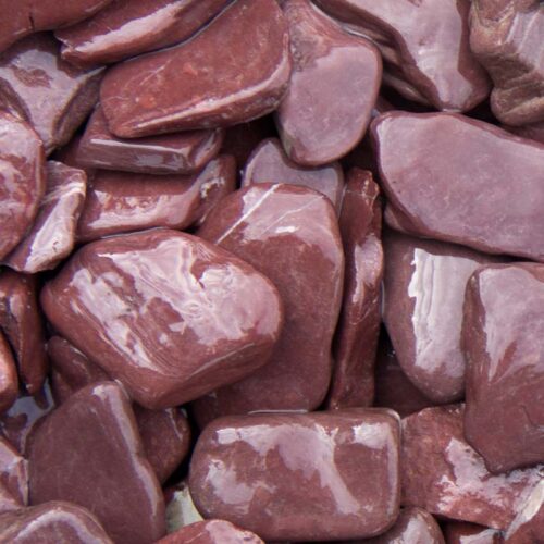 Flat pebbles paars 30/60 mm nat