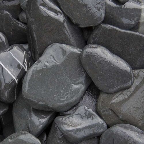 flat pebbles zwart 30/60